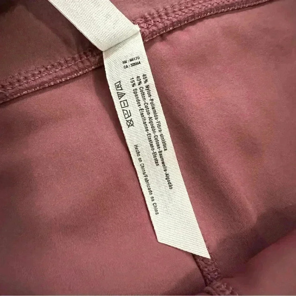 Free People Turnout Movement Leggings Ballet Core Tie Leg Criss Cross Mauve Med - Picture 7 of 15